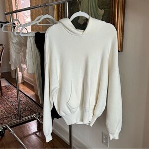 ALO Yoga | Scholar Hooded Sweatshirt / Sweater | Ivory